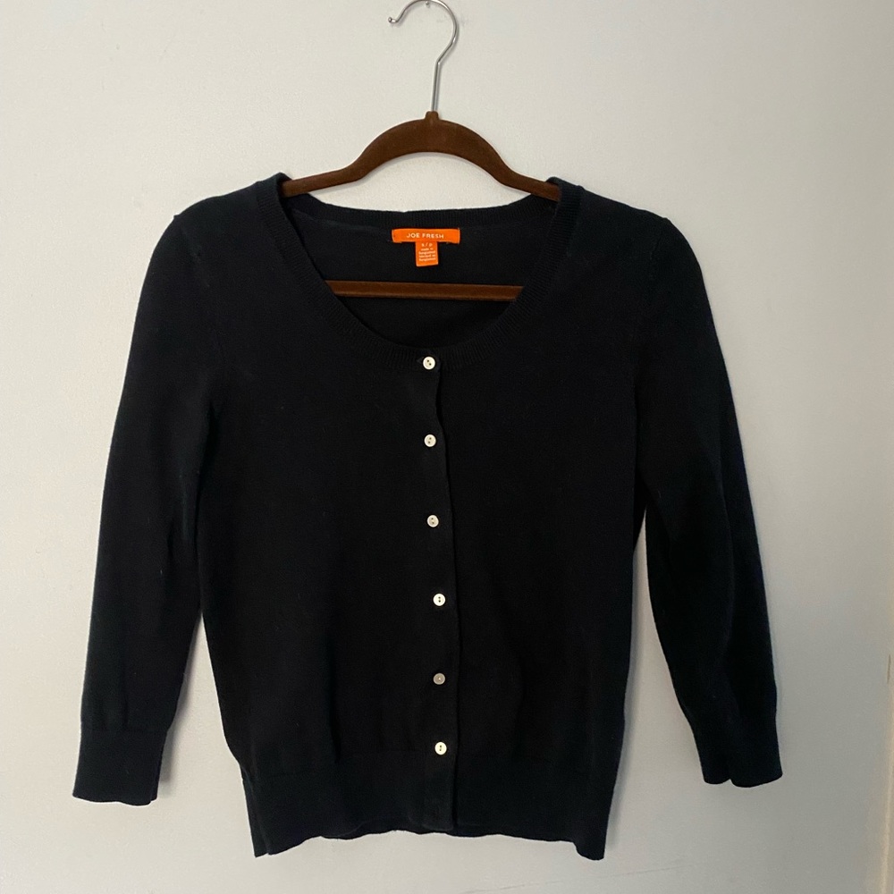 Joe Fresh Black Cardigan